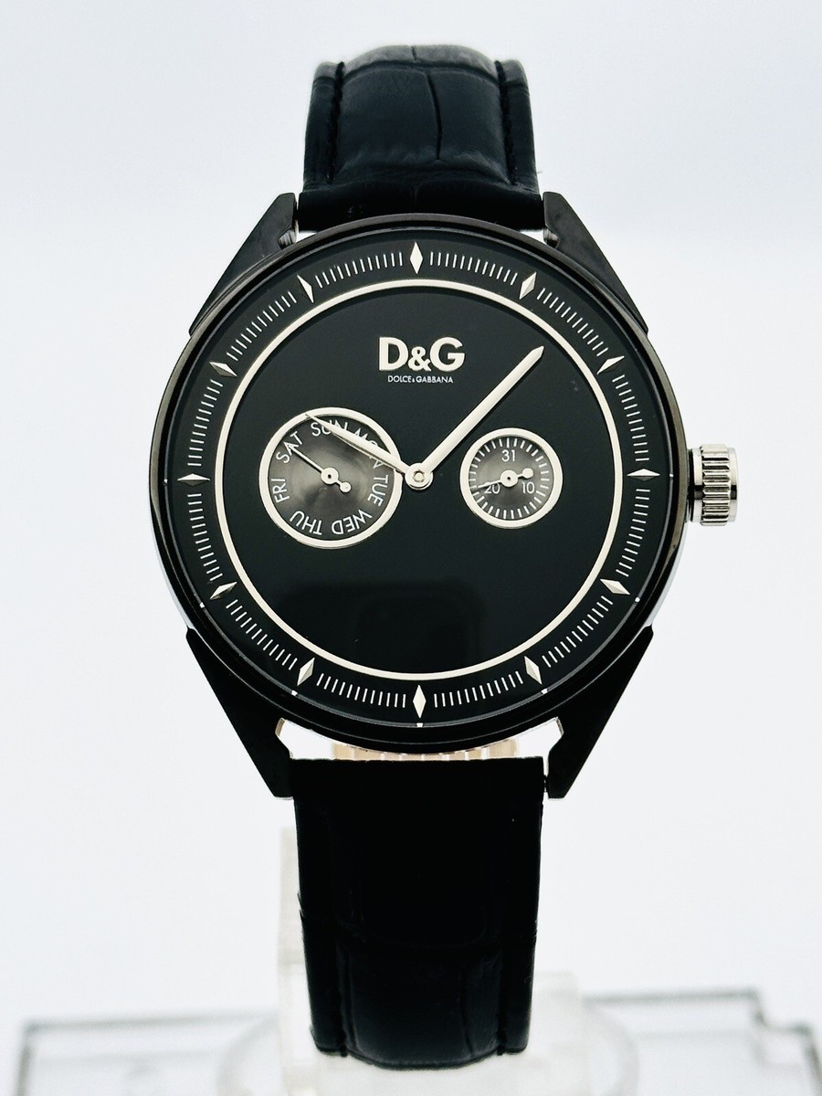 D&G Dolce & Gabbana DW0420 Men's Jimmyz Multifunction Black