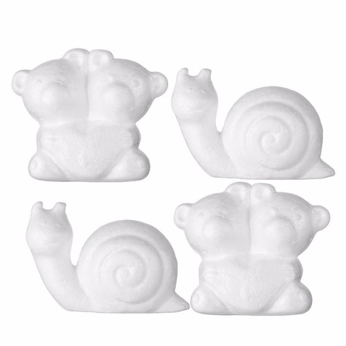 Gifts Party Supplies White Polystyrene Styrofoam Foam Balls Animals Shape