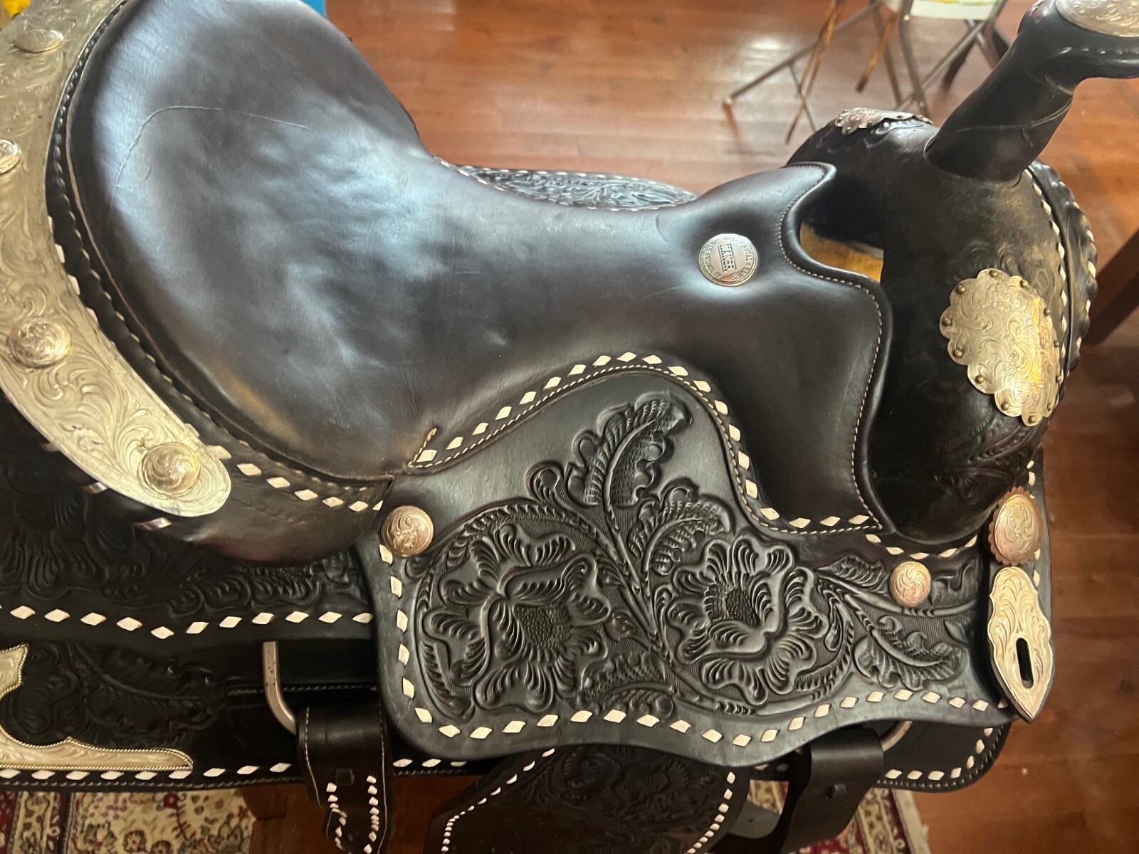 Billy Royal Black Parade Saddle Never Used Free Shipping