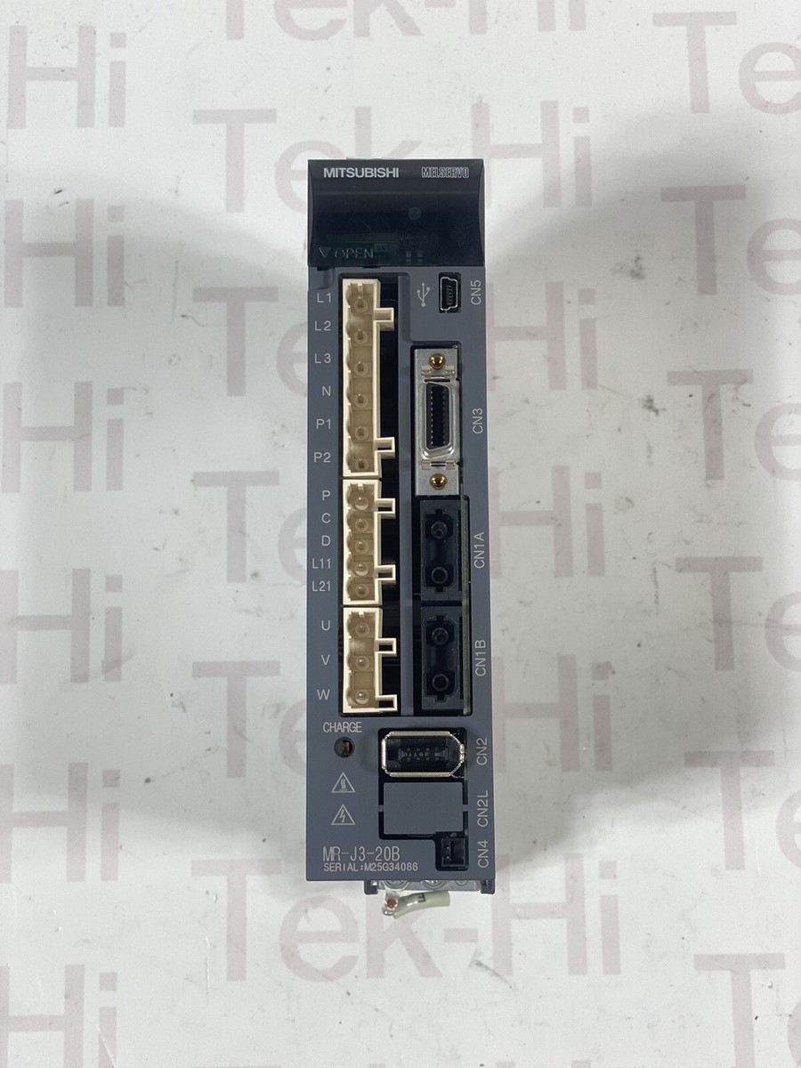Servo Moteur Mitsubishi MR-J3-20B 200W - Occasion, Garantie 60 Jours