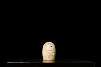 Vintage japanische Kokeshi Holzpuppe traditionelle Volkskunst