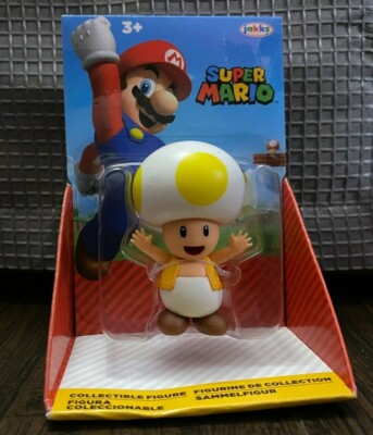Mario様　オリーブ38 World of Nintendo Super Mario Yellow Toad Figure 2.5