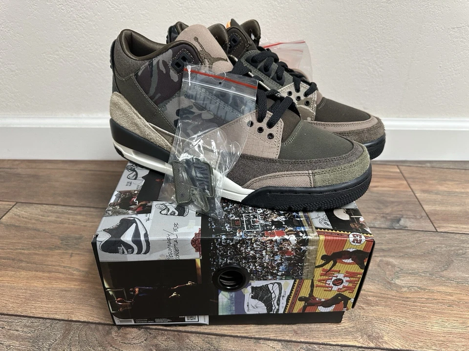 Size 10 - Jordan 3 Retro Patchwork 2021 - Image 4 of 4