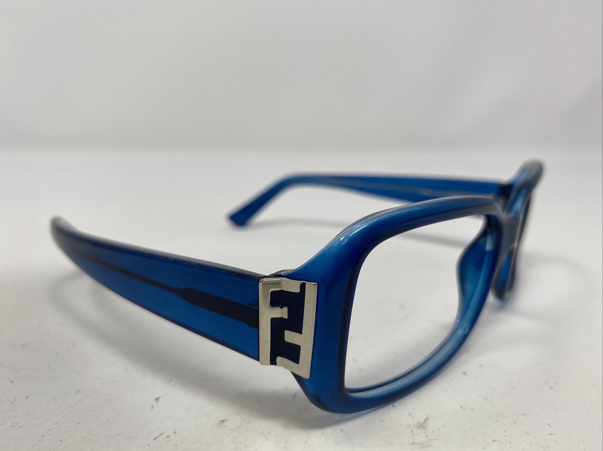 Fendi Italy FS5235 425 54-18-135 Blue Crystal Plastic Sunglasses