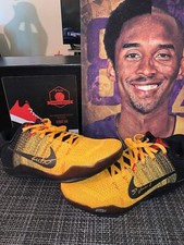 Kobe Bryant Signed Kobe XI Bruce Lee Inscribed Panini Authentic Auto /8 (BH)