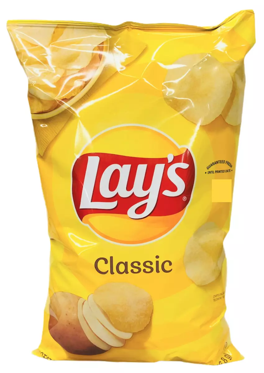 Lay's Classic Potato Chips 8 oz Lays