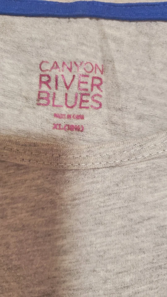 CANYON RIVER BLUES GIRL СЕРЫЙ ТОП - Изображение 2 из 4