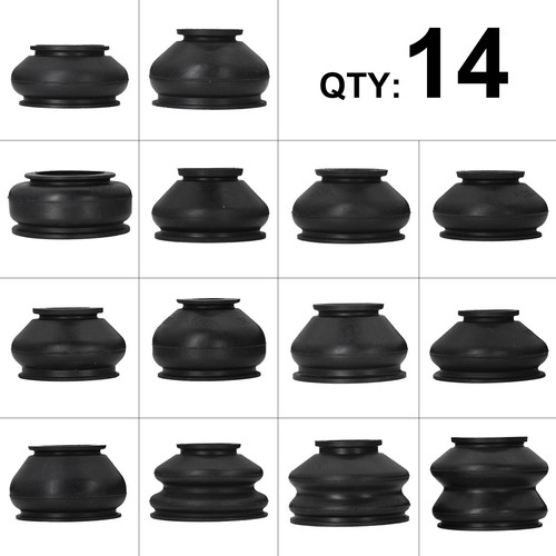 14x Gummi Kugelgelenk Spurstangen köpfe Staubkappe Lenkstange Staubschutzhaube - Bild 2 von 4