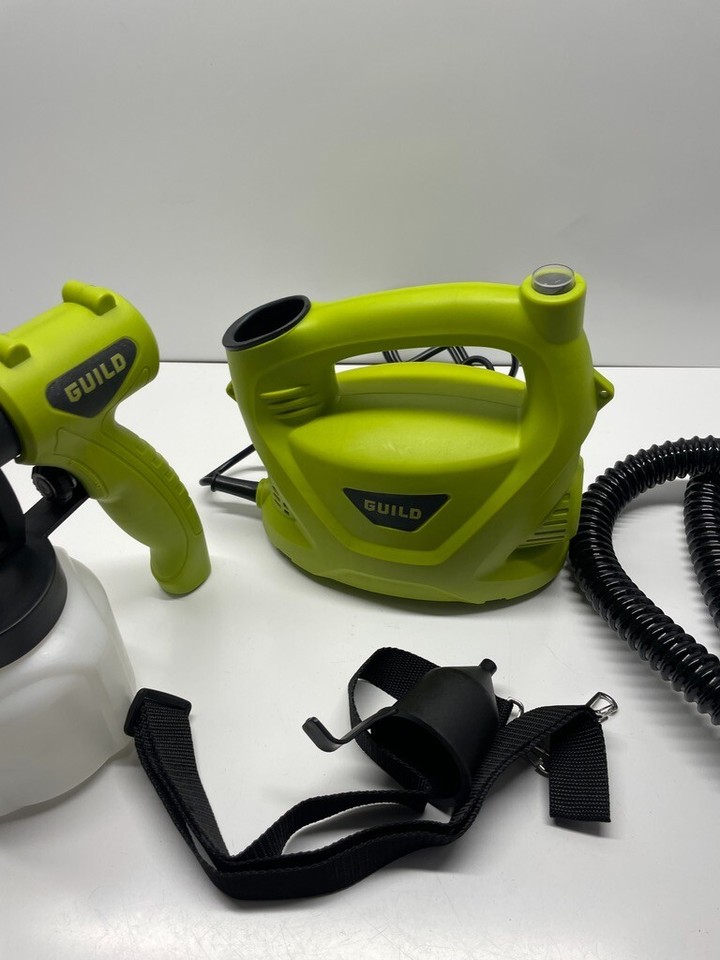 Guild Paint Sprayer Gun 800ml Tank Volume Painting Fence Walls 500W