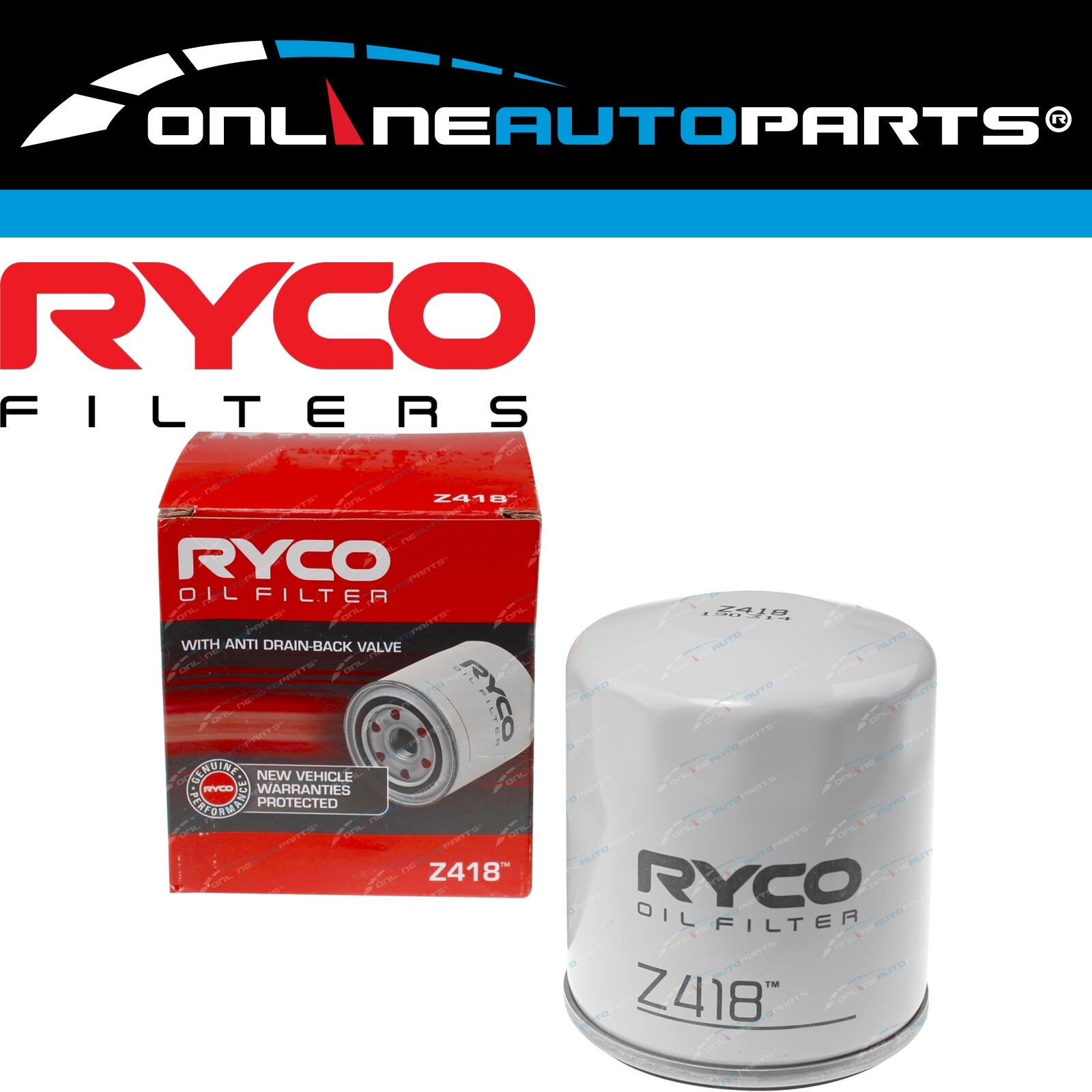 Wesfil Z418 Oil Filter for Toyota Hilux GUN123R 1GDFTV 2.8L 4Cyl Turbo