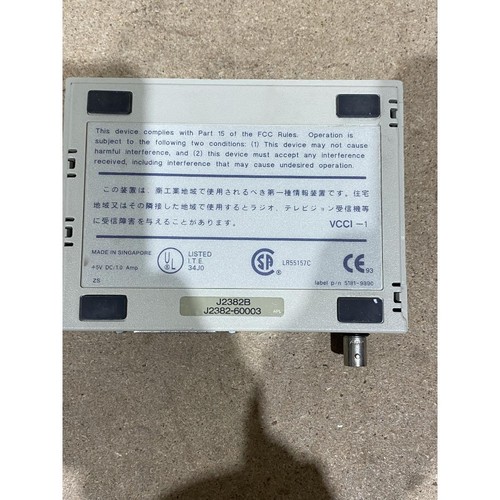 HP Jetdirect Ex J2382 External Print Server Grey 1x Ethernet & Parallel Ports - Picture 7 of 10