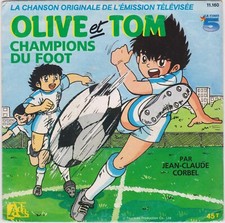 TV OST OLIVE ET TOM JEAN-CLAUDE CORBEL FRENCH 45 SINGLE