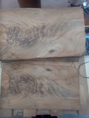 Flame Maple Raw Wood Veneer Sheets 16.5 x 21.5 inches 1//42nd H7684-27