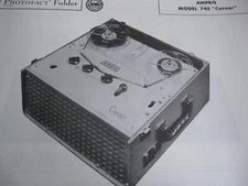 AMPRO 745 "CAREER" TAPE RECORDER PHOTOFACT
