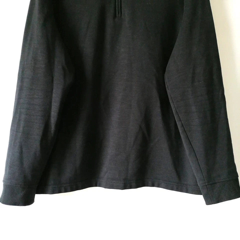 Moletom Masculino APT.9 Kohl's Preto 1/4 Zíper Premier Flex Performance Tamanho XL Novo com etiquetas - Imagem 3 de 4