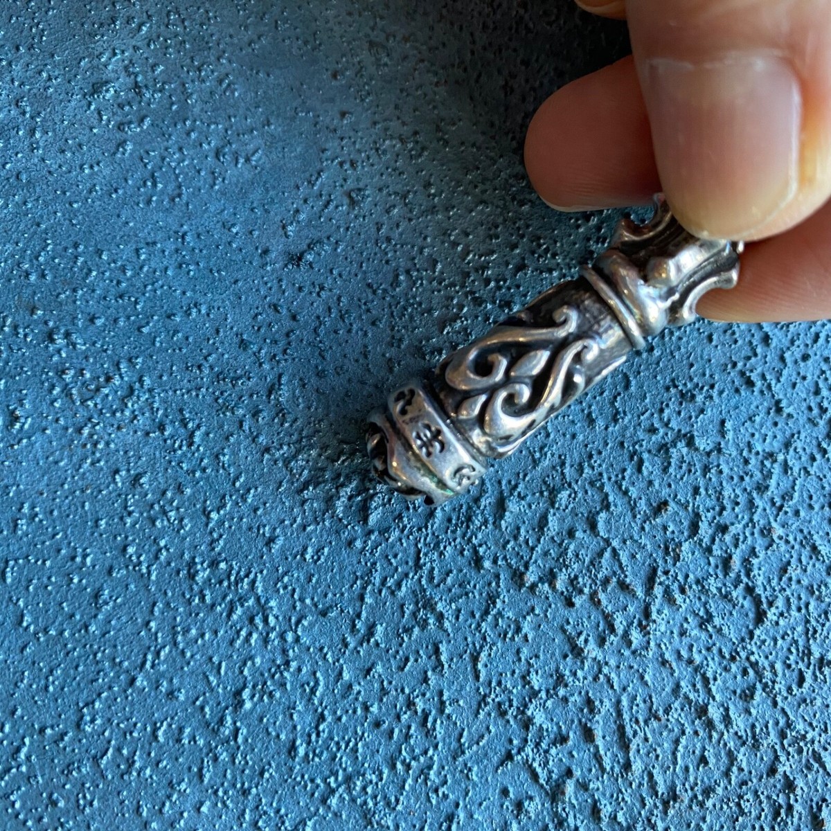 A&G Sterling Silver 925 Pendant Top Necklace Charm JAPAN Gothic