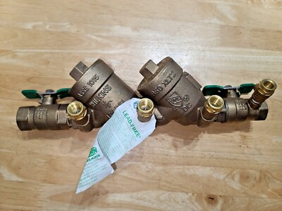 NEW FREE SHIPPING ZURN WILKINS 34-950XLT2 3/4'' DOUBLE CHECK VALVE LEAD FREE