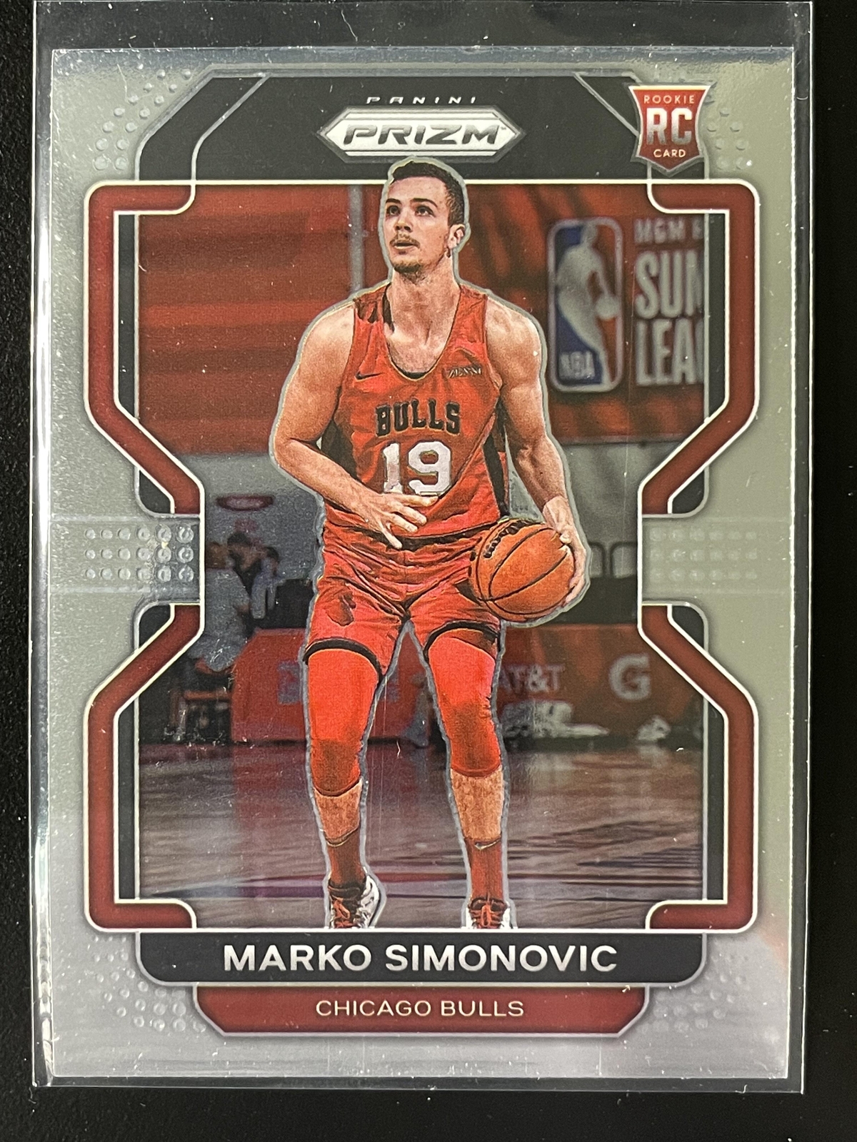 2021-22 Panini Prizm #166 Marko Simonovic RC Chicago Bulls