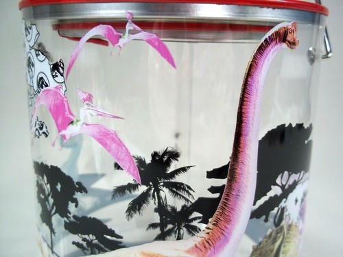 New Jurassic World Dinosaur Storage Container Bin Jurassic Park Dino Card Holder - Picture 6 of 6