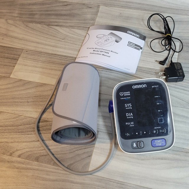 Omron BP786N 10 Series Upper Arm Blood Pressure Monitor Plus Bluetooth