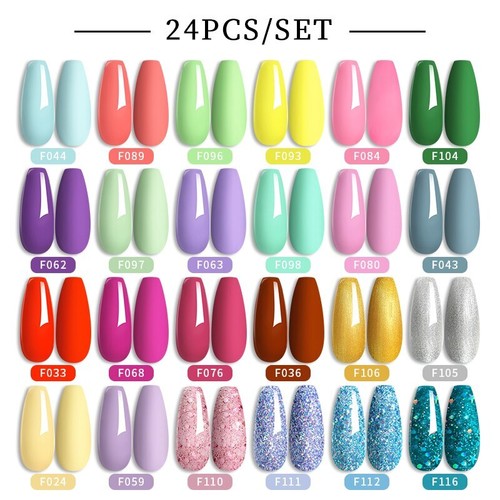 20/24PCS Smalto Gel Termico Set 3 Strati Temperatura Smalto Cambia Colore - Foto 39 di 90