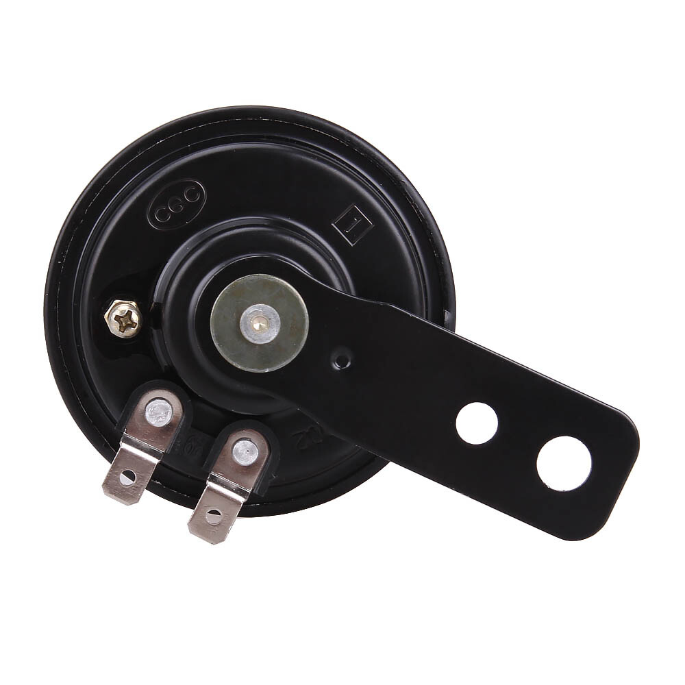 K&S Technologies 11-0100 E-MARK APPROVED HORN, 12V, 7CM, 105DB, BLK