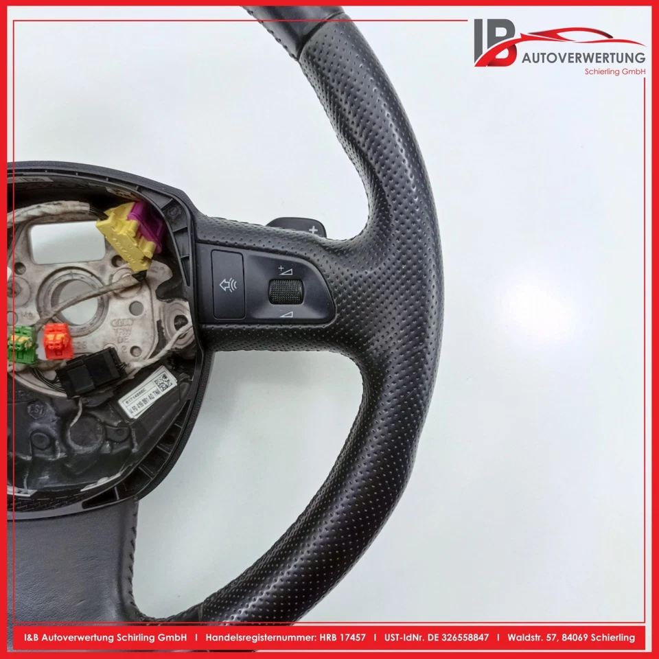 AUDI A6 AVANT (4F5, C6) 3.0 TDI QUATTRO Lenkrad LEDER Multifunktion 4F0419091AQ - Bild 2 von 4