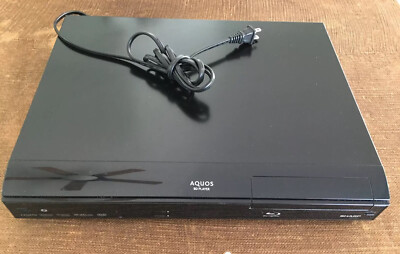 Sharp Aquos Blu-Ray Disc Player Model BD-HP21U Works Fine No