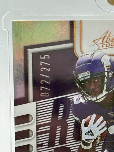 2023 Panini Absolute - Rookies Spectrum #112 Jordan Addison /275 (RC) - Picture 2 of 7