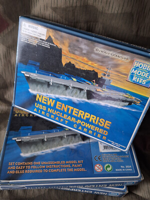 Hobby Model Kits New Enterprise USS Nuclear-Powered Aircraft Carrier 1:700