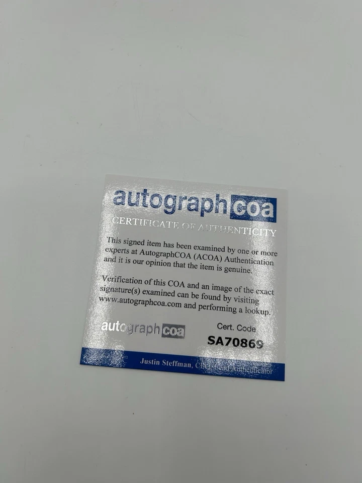 Harry Potter-Predrag Bjelac Igor Karkaroff Movie Cinema Photo 8x10 Signature - Image 3 of 3