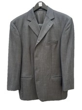 Hugo Boss 2 Piece Suit 42R Black Socrates Sigma