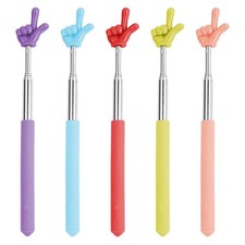 SGERUFZ 5 Pcs Bacchette Telescopiche Allungabili per Insegnanti Puntatore