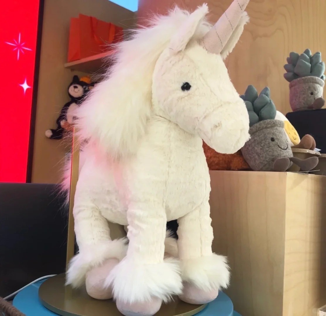 Isadora Unicorn Plush Jelly Cat Stuffed Animal Soft Toy 17