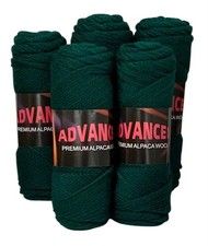 Advanced Premium Alpaca Wool Deep Green 95 Alpaca 5 Polyester 2.9oz
