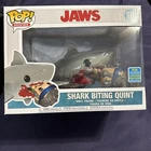 Funko Pop! Vinyl Super 6": Jaws - Shark Biting Quint (6 inch) - Entertainment...