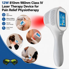 12W High Power Laser Therapy Device 810nm 980nm Chronic Pain Management Clinic