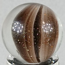 Vintage Imported Cat's Eye Marble .59 Inches Near-Mint Condition
