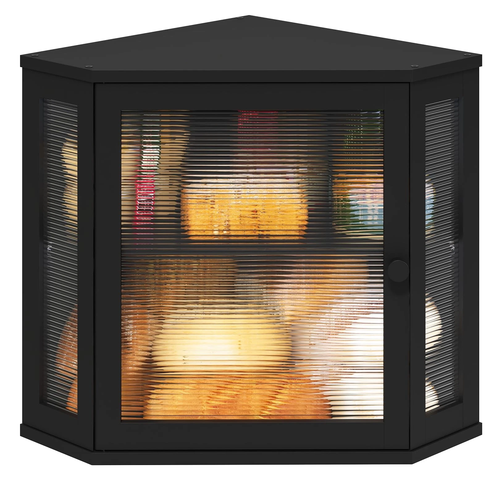 viewcare Corner Bread Box for Kitchen Counter, Bamboo Wood Black Bread Box, L...
Opens in a new wind