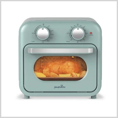 FORNO FRIGGITRICE ARIA CALDA JOYTECK VINTAGE 10 LT 870WATT TERMOSTATO 230° VERDE