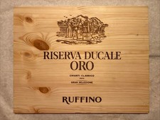1 Rare Wine Wood Panel Ruffino Riserva Ducale...