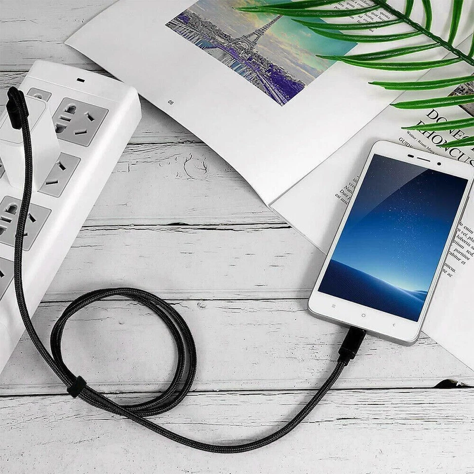 3-Pack 10FT Fast Charging Braided USB to Lightning MFi-Certified Cable iPhone - Image 2 of 4