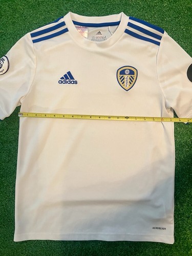 LEEDS UNITED HOME SOCCER SHIRT JERSEY Youth Size Large Shirt - Picture 5 of 6