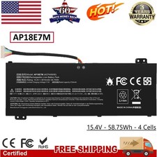 AP18E7M AP18E8M Battery for Acer Nitro 5 AN515-54 AN517-51 AN517-52 AN515-55 US