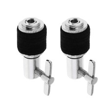 2 Pack Hi Hat Clutch Jazz Drum Clutch fit 6mm 1/4" Rod, Aluminum Alloy Hi-hat...