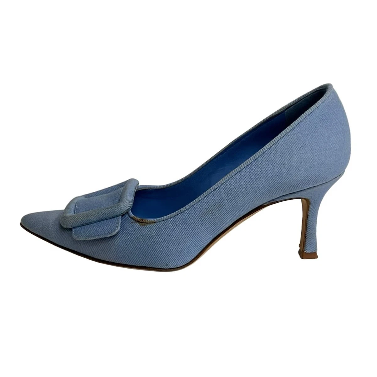 Manolo Blahnik Blue Heels for Women for sale - eBay