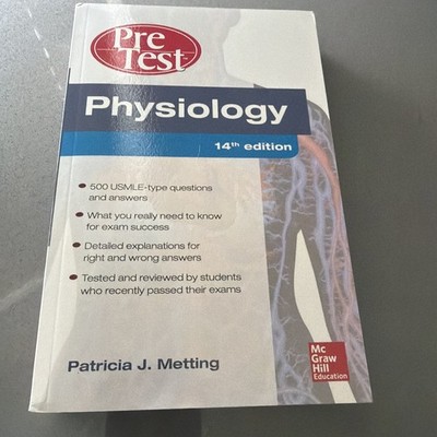 Physiology PreTest Self-Assessment and Review 14/E