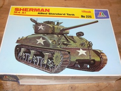Sherman M4 A1 Italeri