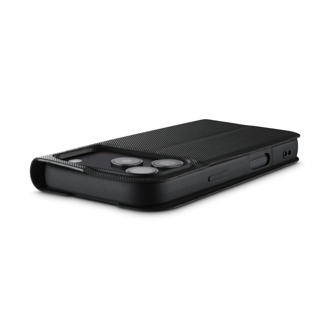 Housse iPhone 17 Pro Hama Daily Protect noire en néoprène antichoc