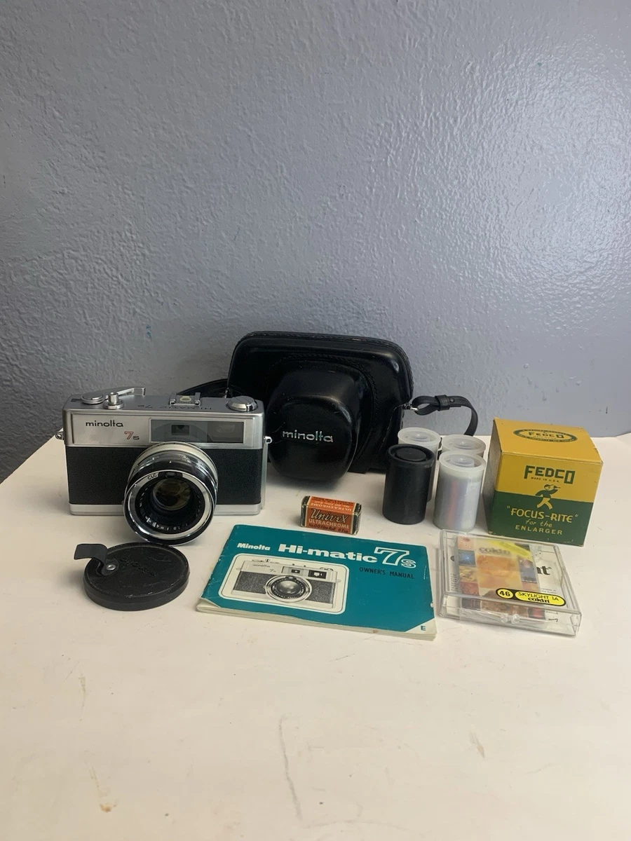 Minolta Hi-Matic 7S Film Cameras for sale | eBay